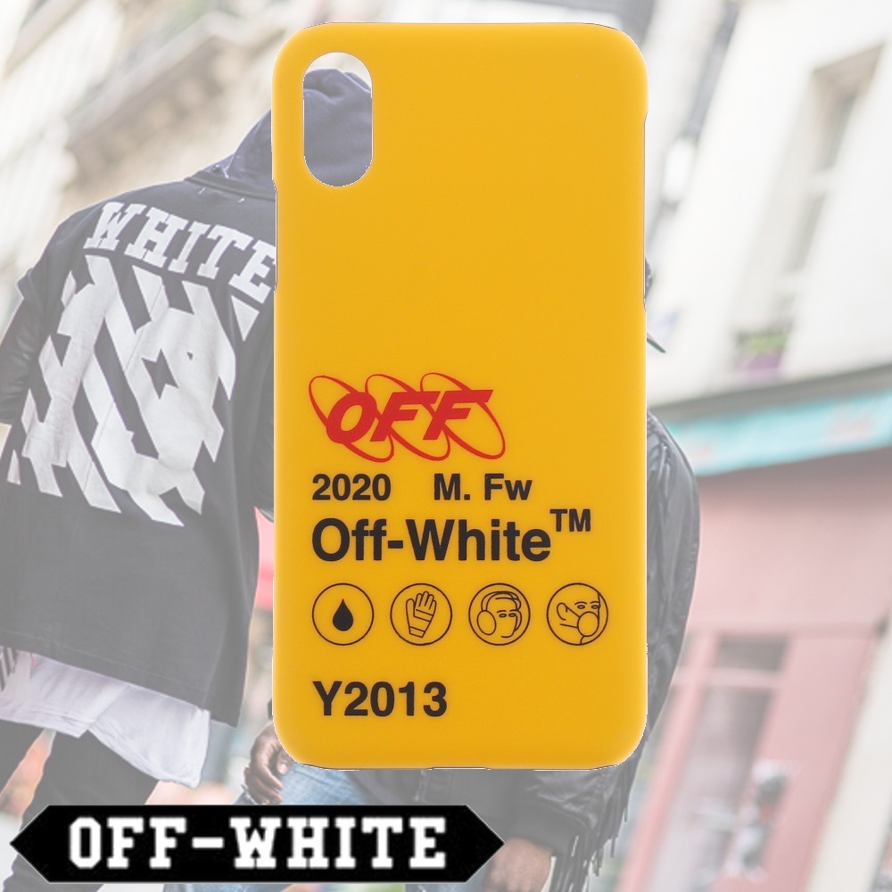 【Off-White】センス溢れるデザイン☆iPhone Xケース
