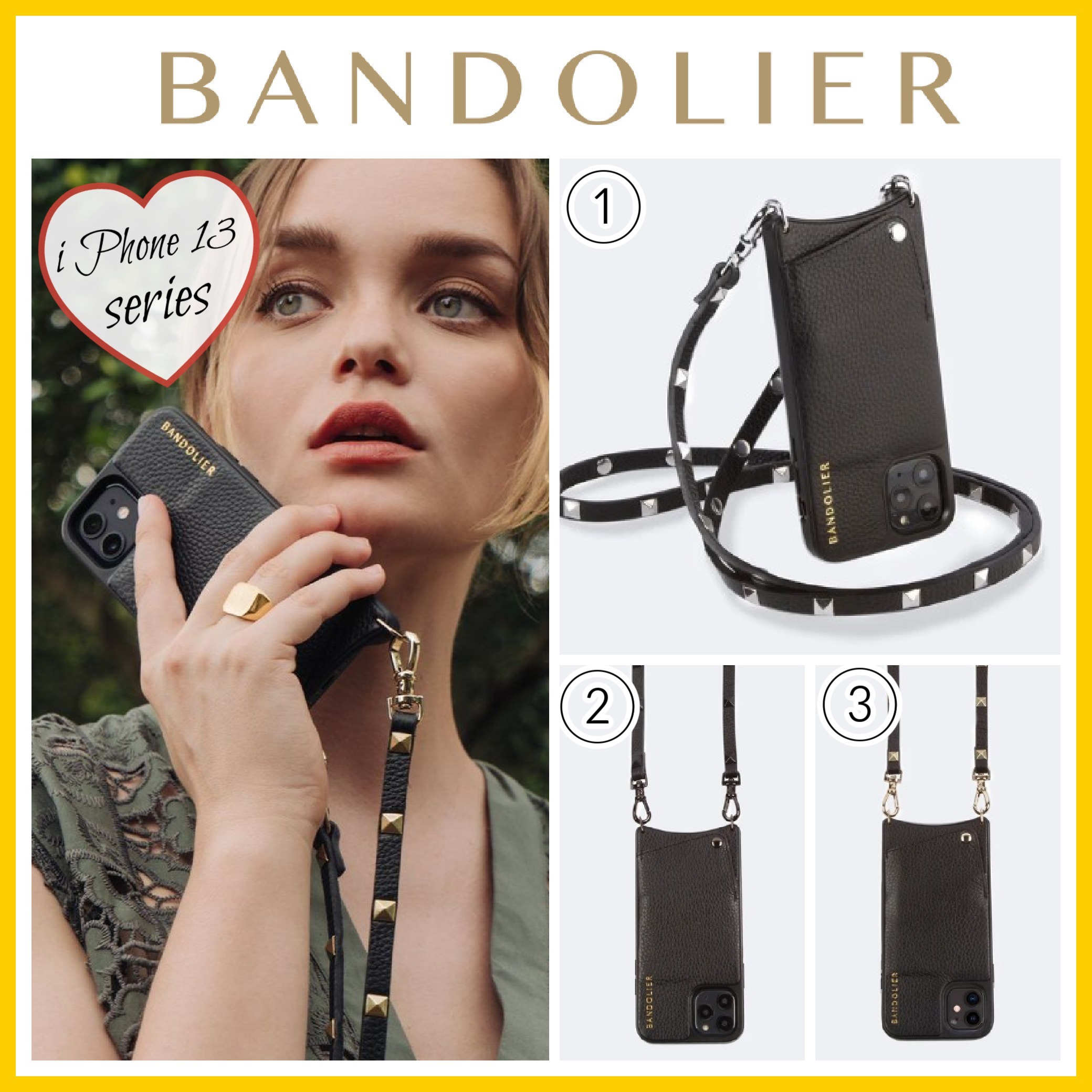 セレブ愛用!!人気☆Bandolier☆ Sarah Pebble Leather Crossbody