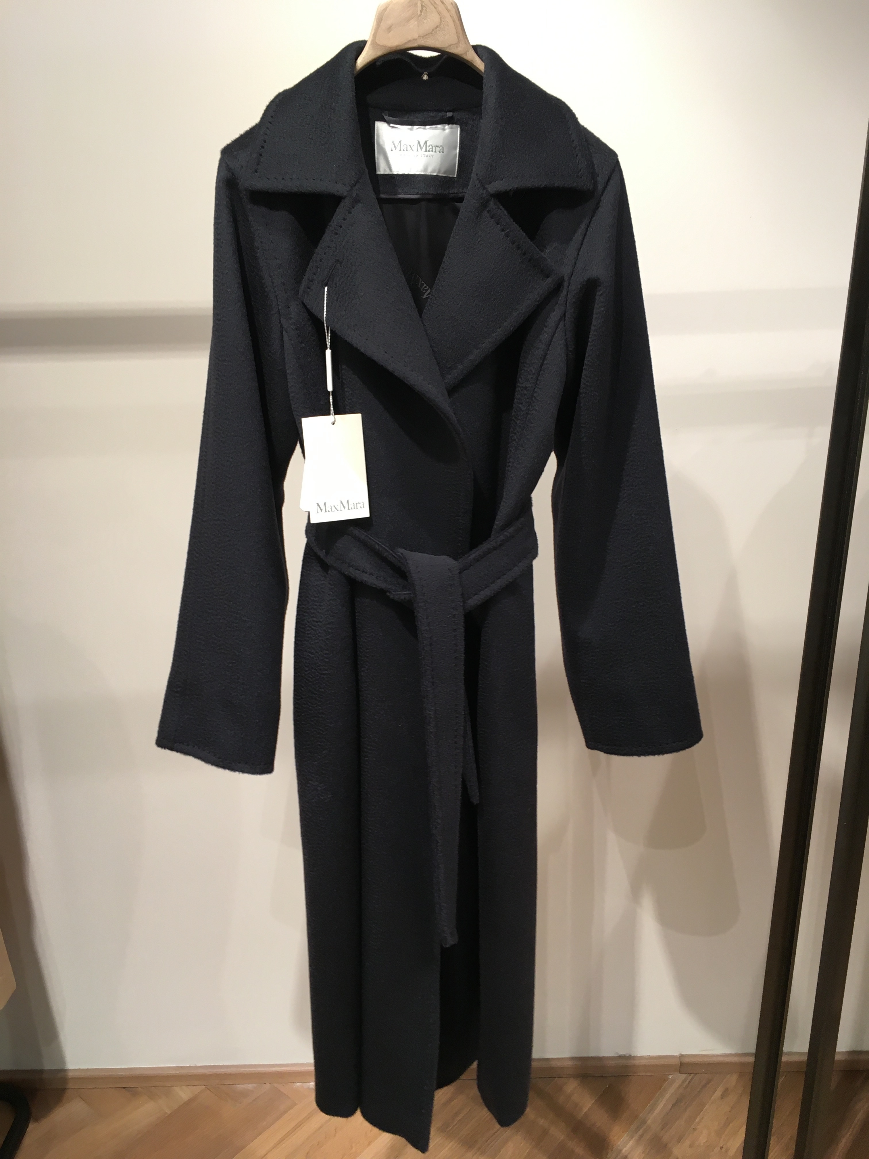 【MaxMara】MANUELA Icon Coat NavyBlue /IT直営買付