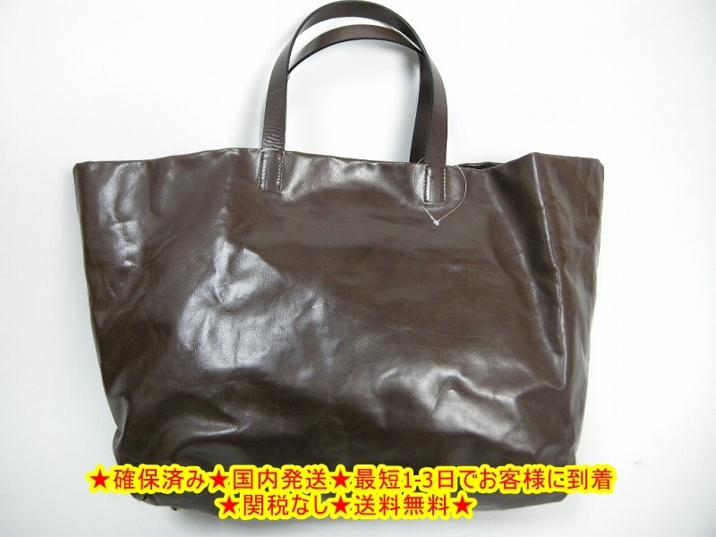 確保済◆関税無◆国内発送 MARNI レザートートバッグ UNISEX