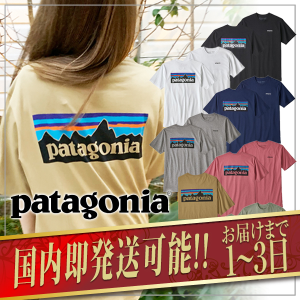 【送料無料】patagonia P-6ロゴ・オーガニック・Tシャツ