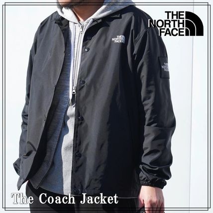 Shop THE NORTH FACE 2020 SS Short Nylon Plain Logo Coach Jackets