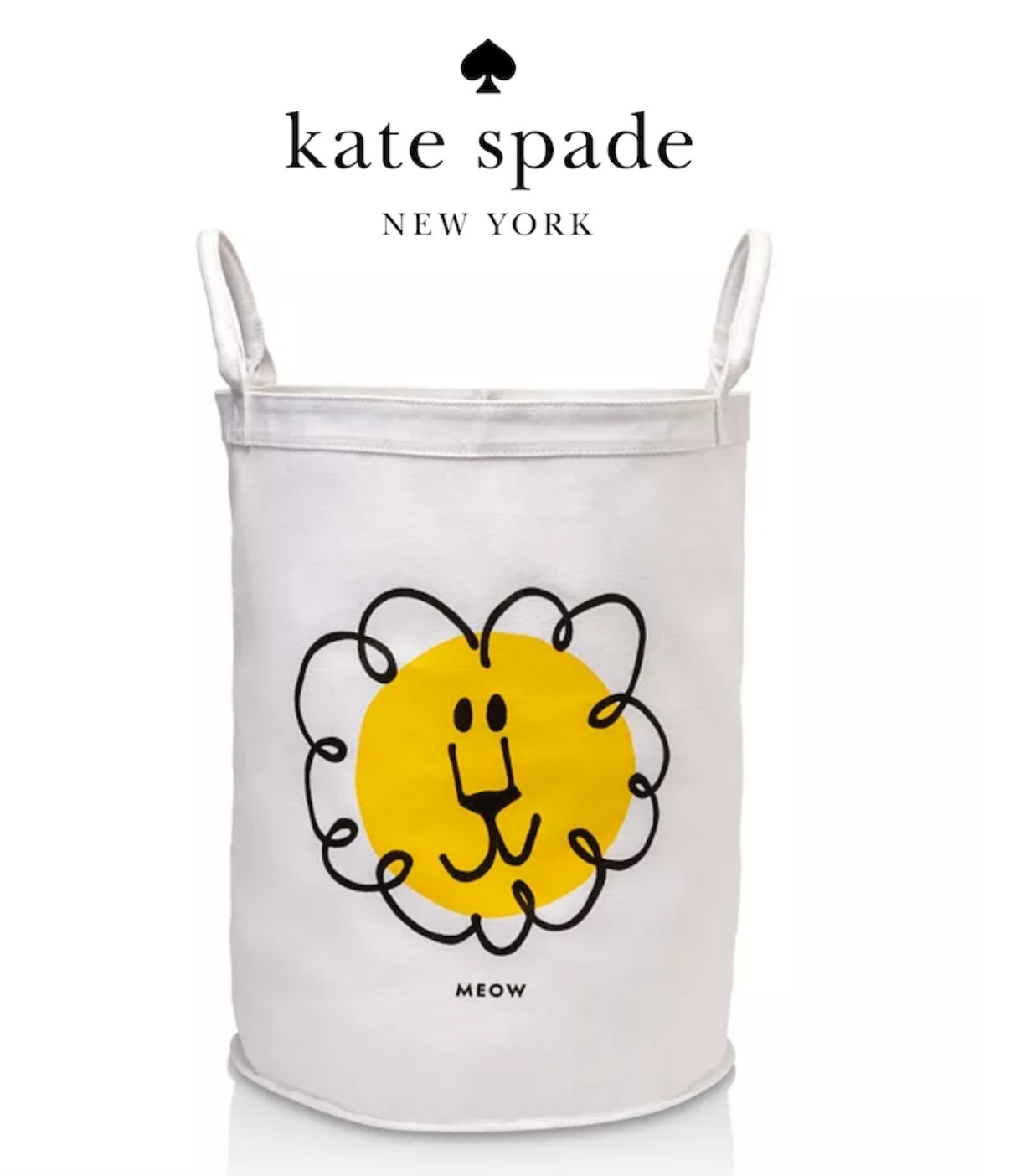 ☆kate spade☆ケイトスペード 収納バスケット ランドリーバッグ