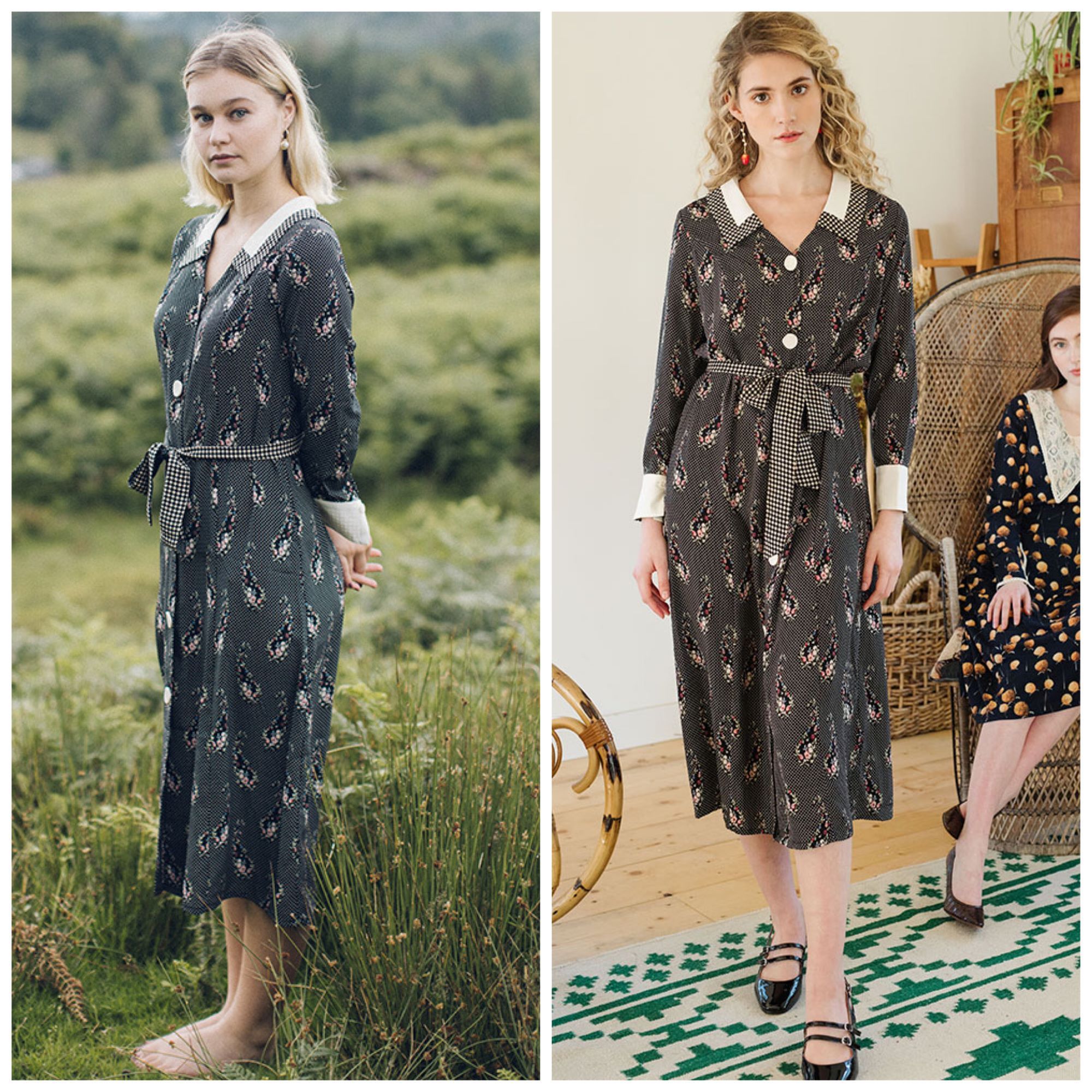 Taylor愛用ブランド♪Charlotte Dress*シャツワンピース