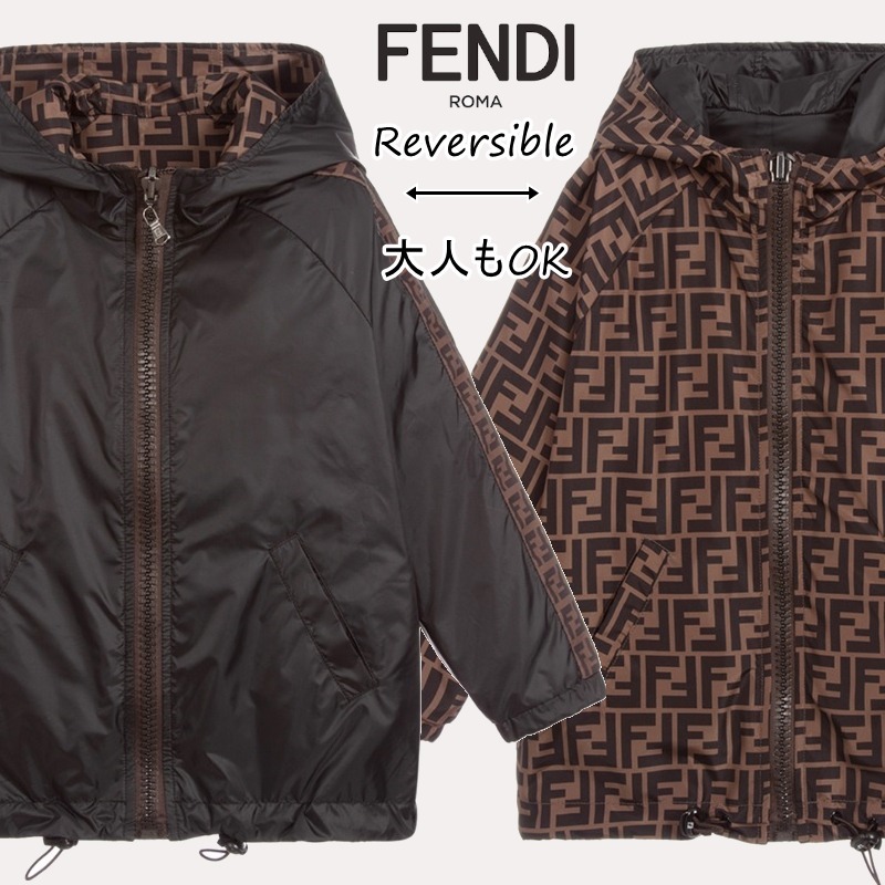 大人もOK FENDI リバーシブル ライトジャケット 関税込