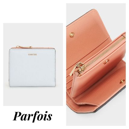 PARFOIS 折りたたみ財布 ポルトガルParfois★ヨーロピアンな魅力 カラーリング素敵な財布