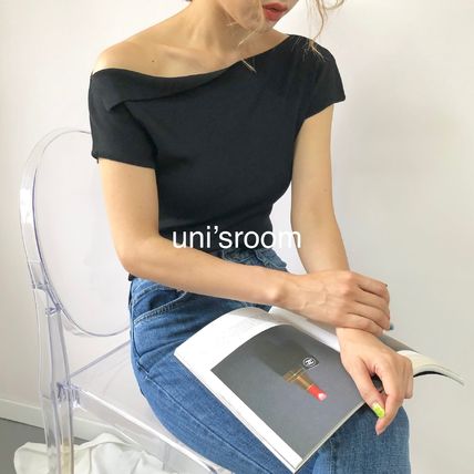 ボートネック Tシャツ・カットソー(レディース) - 海外通販のBUYMA