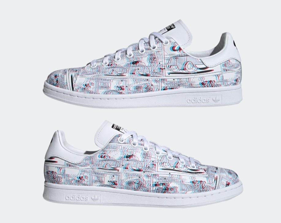 【注目】AdidasXDisney ミッキーStan Smith3Dデザイン