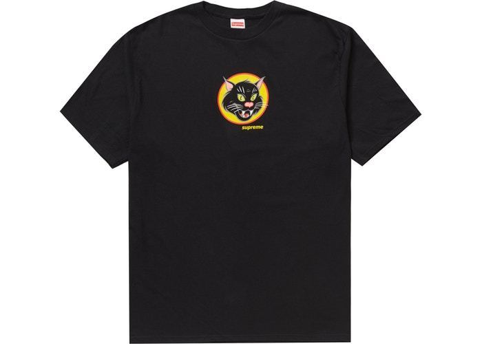 Tシャツ・カットソー Supreme Black Cat Tee Black 2020 SS 20