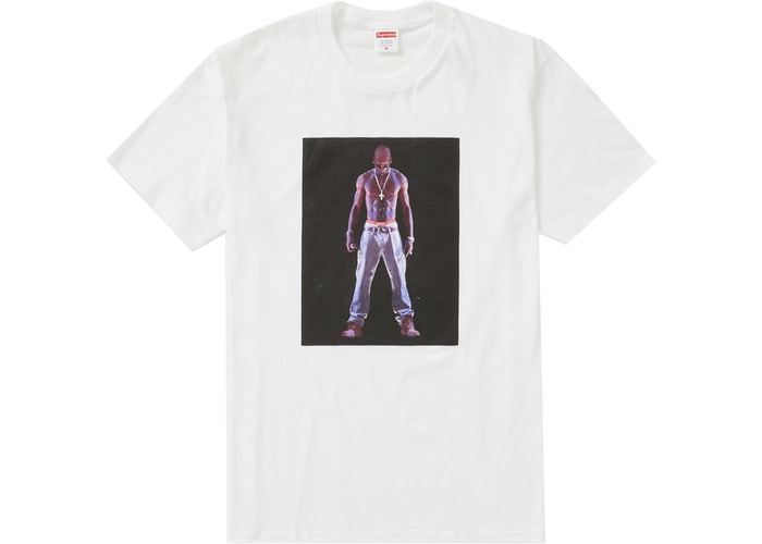Tシャツ・カットソー Supreme / Tupac Hologram Tee White