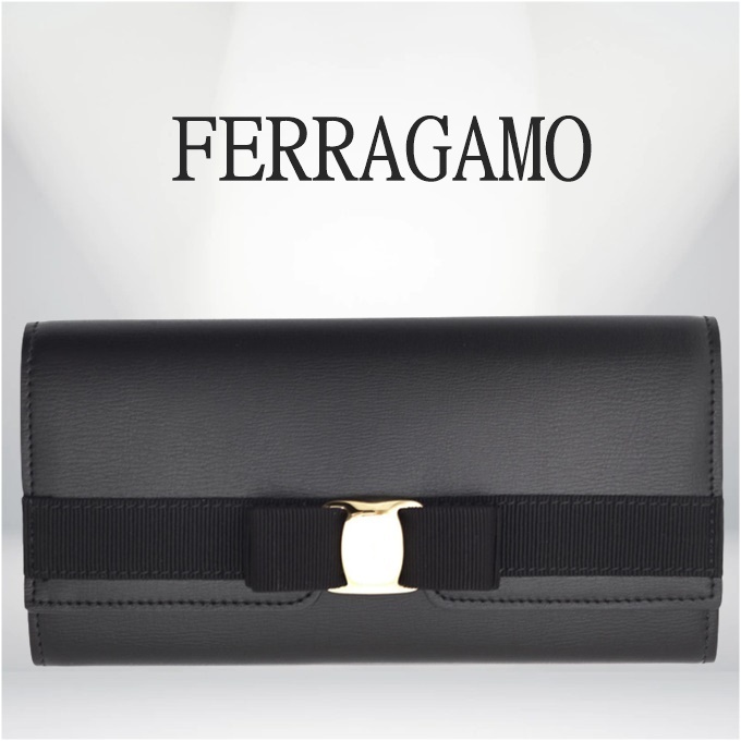 ★Salvatore Ferragamo★VARA リボン長財布☆正規品☆