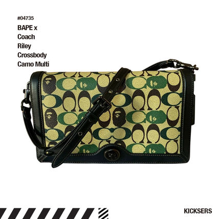 人気話題コラボ!Coach x Bape Riley Crossbody Camo Multi 人気話題コラボ!Coach x Bape Riley Crossbody Camo Multi