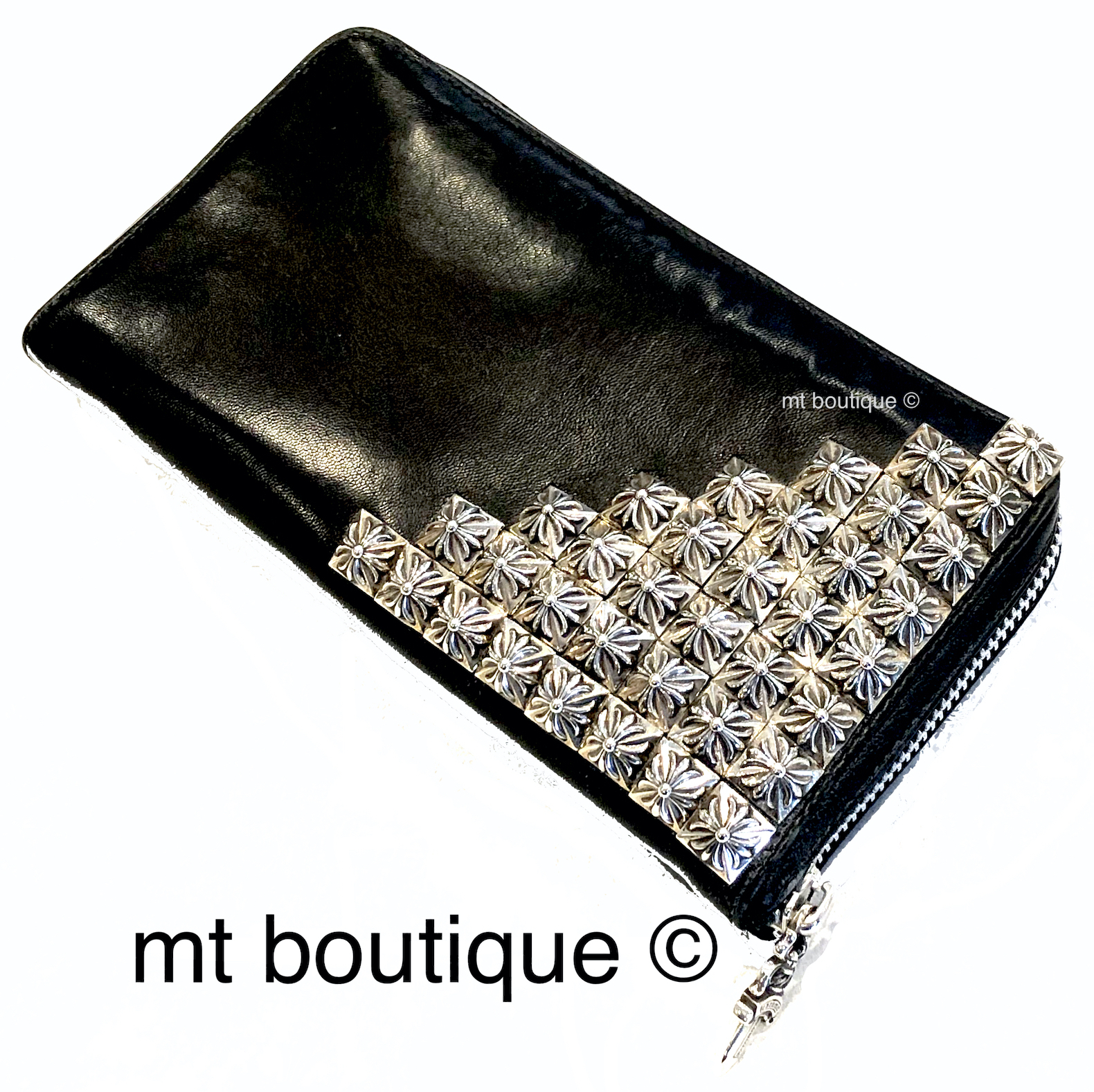 31 割引女性が喜ぶ インボイス原本 クロムハーツ Rec F Zip 2 ピラミッドスタッド Chrome Hearts 長財布 長財布 財布 雑貨 Www Falconmx Com