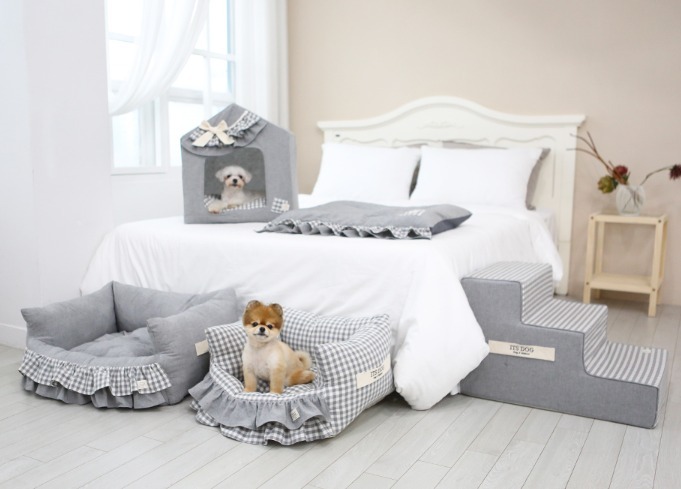 【ITS DOG】ペット用コネフリルベッド(Mサイズ)★４color ITS DOG】ペット用コネフリルベッド(Lサイズ)☆4color ペット用品