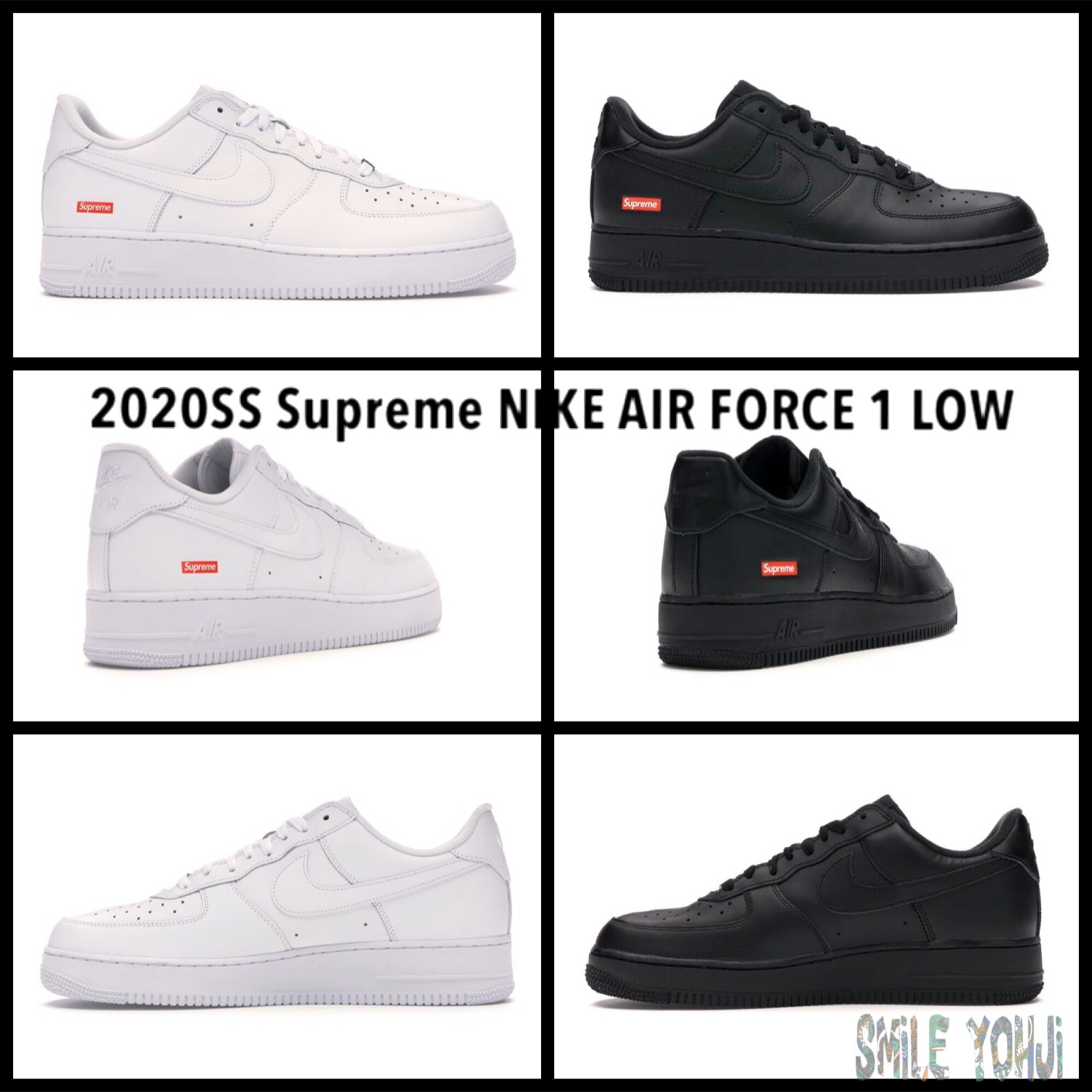 ★2020 SS WEEK2★Supreme NIKE AIR FORCE 1 LOW
