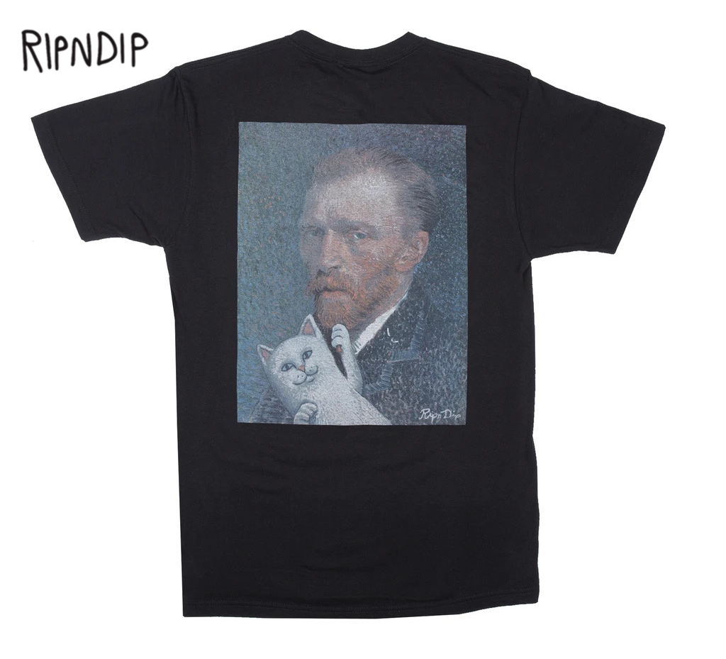 ★米国発*RIPNDIP*新作*VAN-NアートワークTシャツ/BT★
