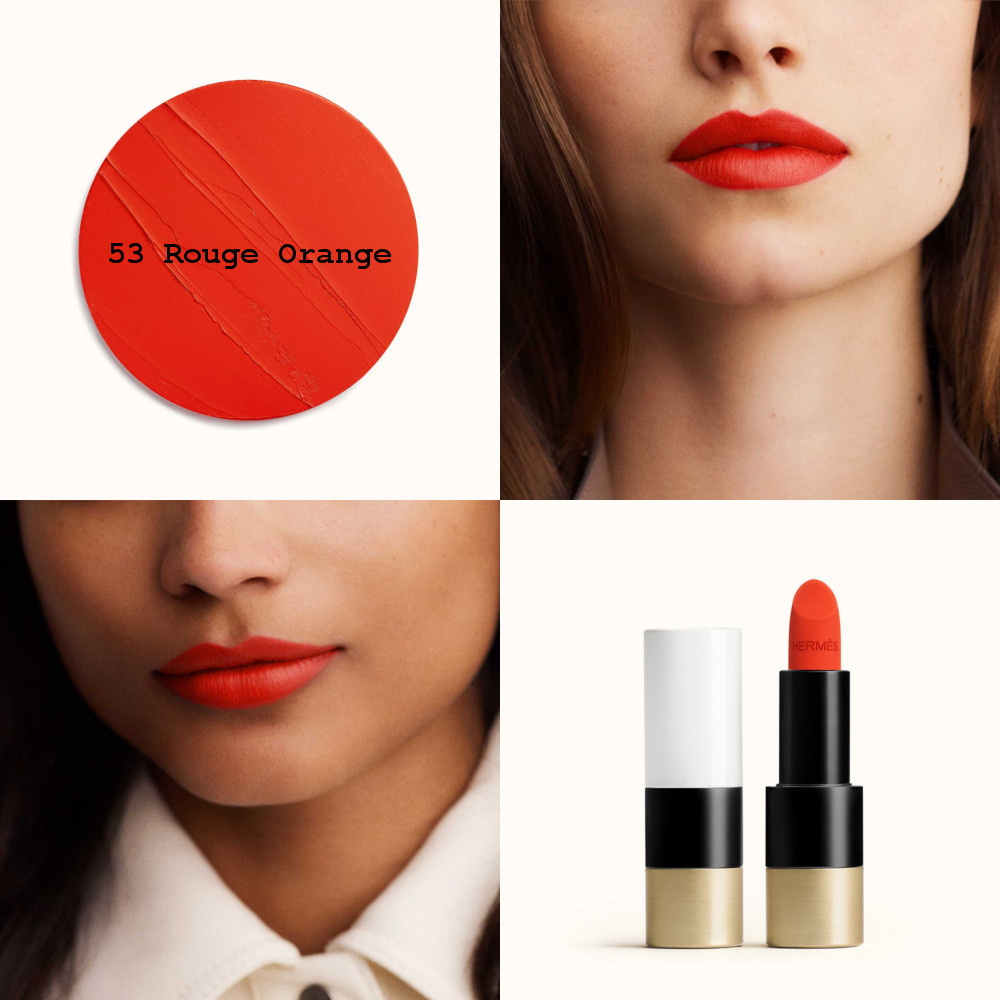 正式的 HERMES☆Rouge Hermes☆マットリップスティック メイクアップ 口紅
