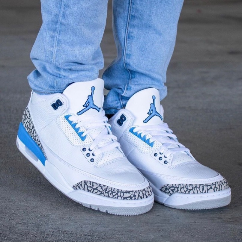 NIKE Air Jordan 3 Retro UNC 2020 ナイキ エアジョーダン3