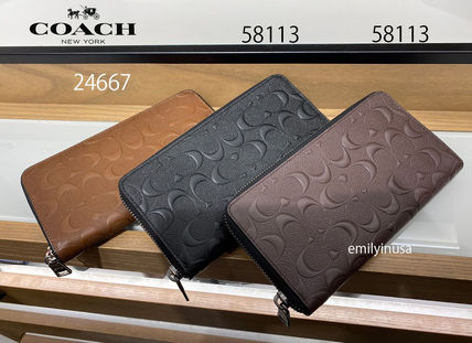 ブラウン(茶色)系 Coach x 長財布(メンズ) - 海外通販のBUYMA
