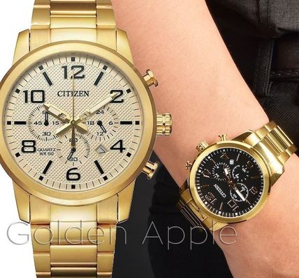 CITIZEN アナログ時計 CITIZEN(シチズン) Gold Quartz メンズ　腕時計 AN8052-55P