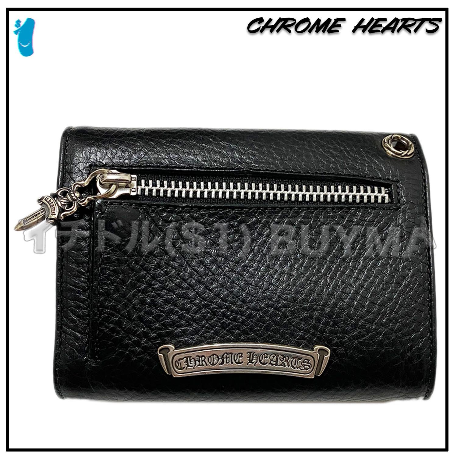 クロムハーツ wave mini Chrome Hearts クロムハーツ WAVE MINI WALLET サイフ