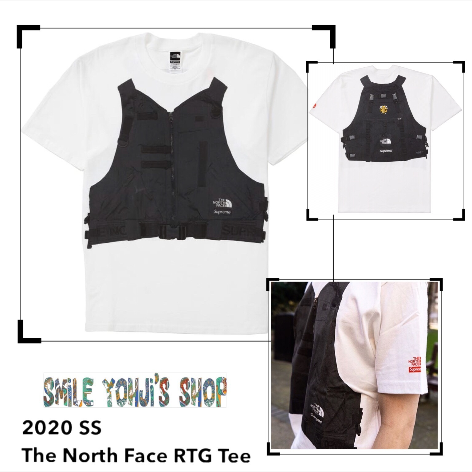 ★2020 SS WEEK3★Supreme X The North Face RTG Tee