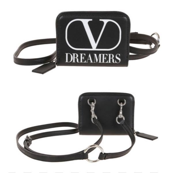 VALENTINO◇Vロゴ ドリーマーズ ネックホルダー 財布 店にて先行発売
