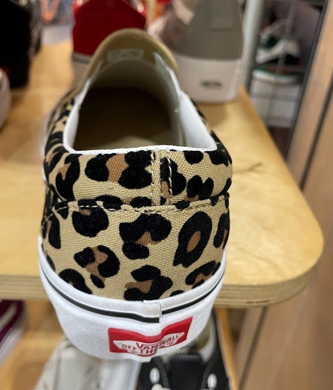 VANS VAULT SLIP-ON CAP LX PONY Marshmallow ANIMAL LEOPARD