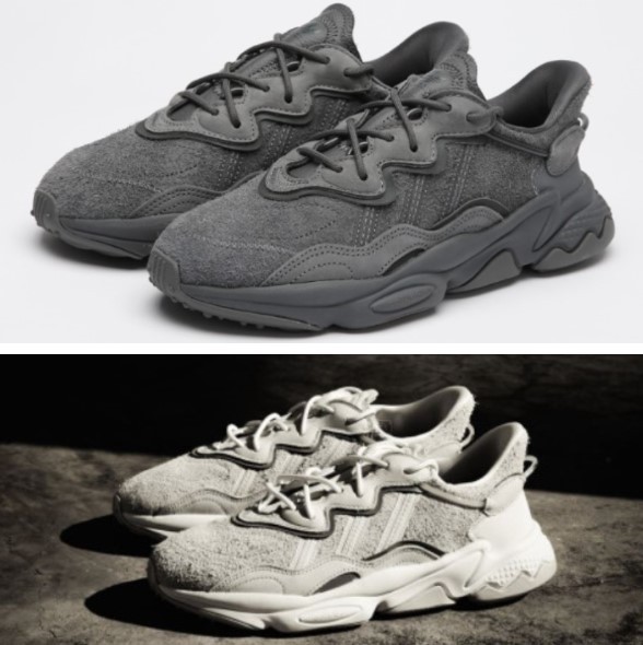 ADIDAS ORIGINALS☆OZWEEGO スエード EG0547 EG0546