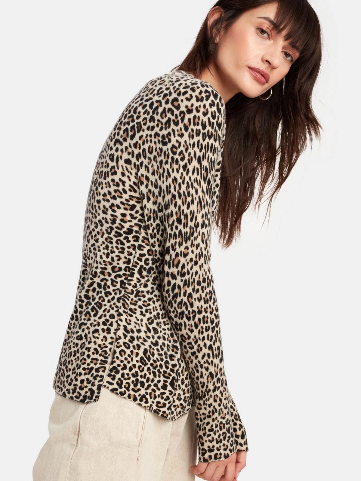 ZADIG VOLTAIRE ニット・セーター Zadig and Voltaire★Lirius Leo ヒョウ柄 カシミヤ スウェット(7)