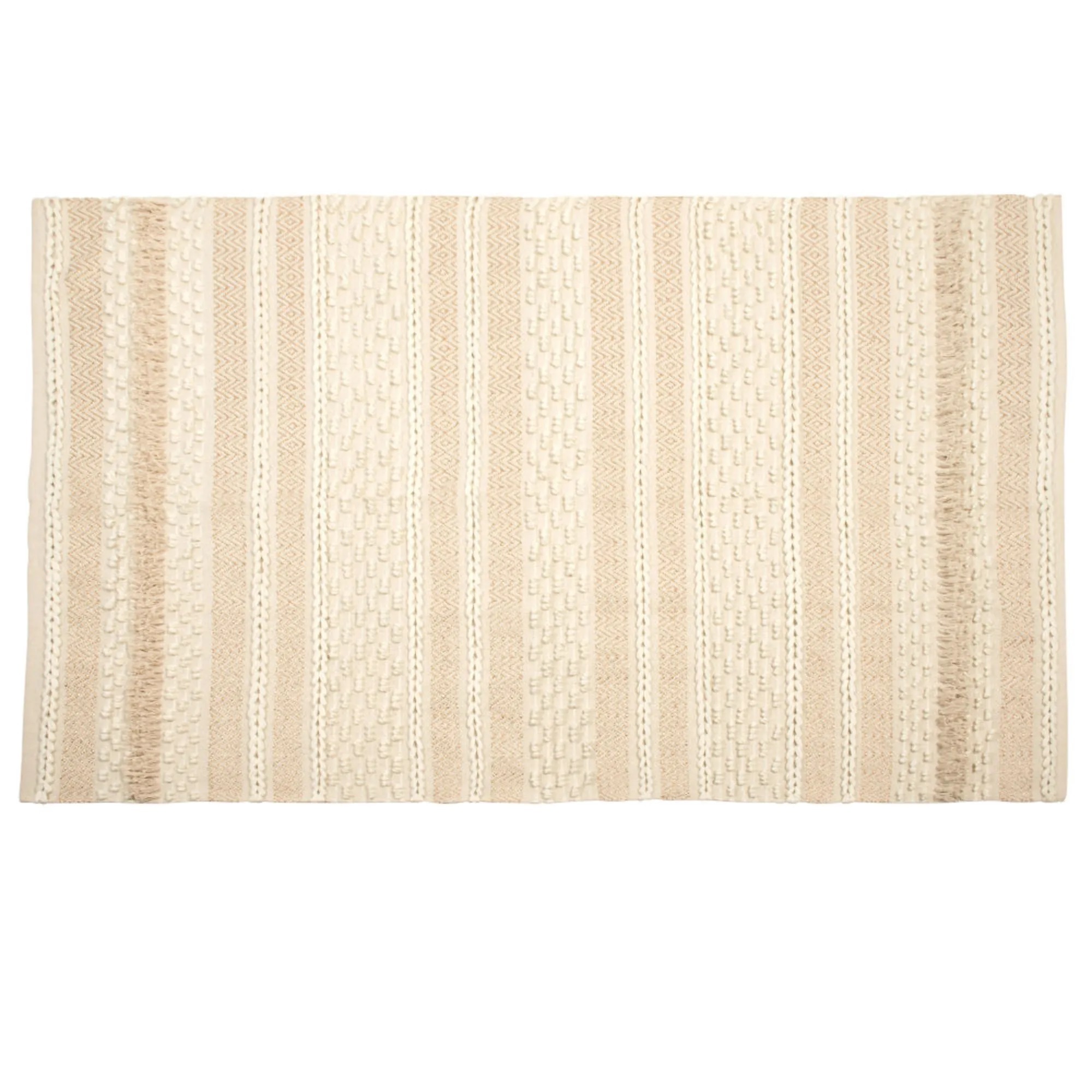 MAISONS du MONDE ラグ・カーペット NATURAL♥CHIC☆GOLD.:*BERBERブール*:.ラグ*。(2)