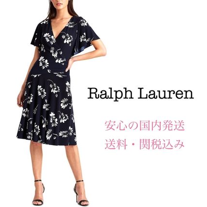 ラップドレス Ralph Lauren x ワンピース・オールインワン(レディース ラップドレス Ralph Lauren x ワンピース・オールインワン(レディース