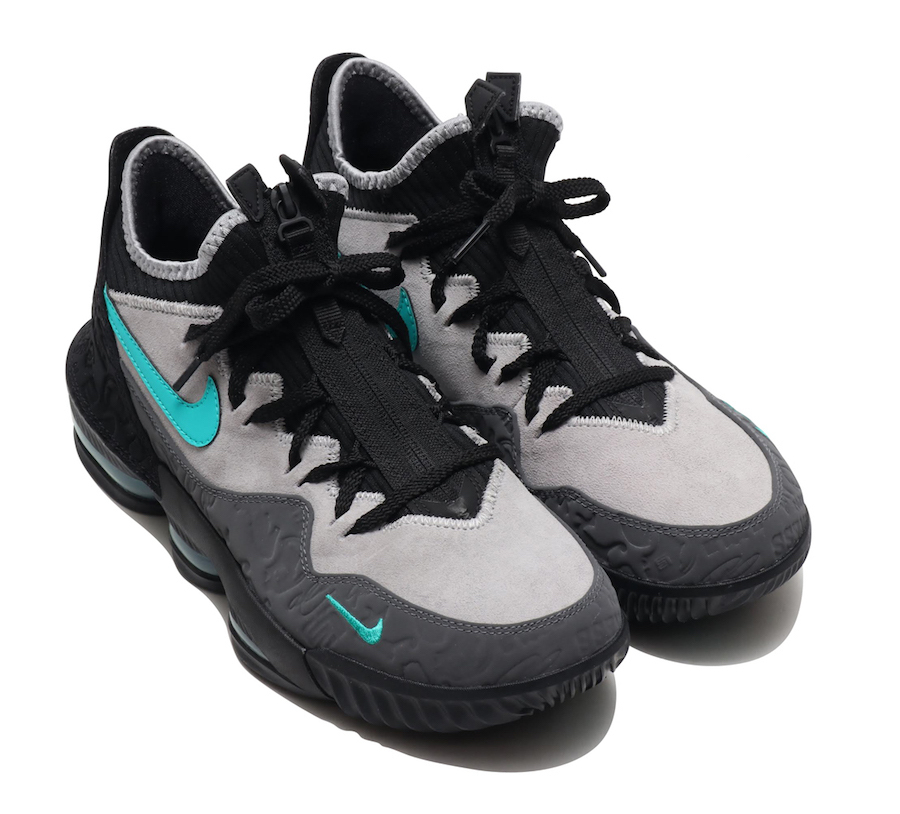 スニーカー Atmos x nike LeBron 16 Low 'Clear Jade' ss 19 2019