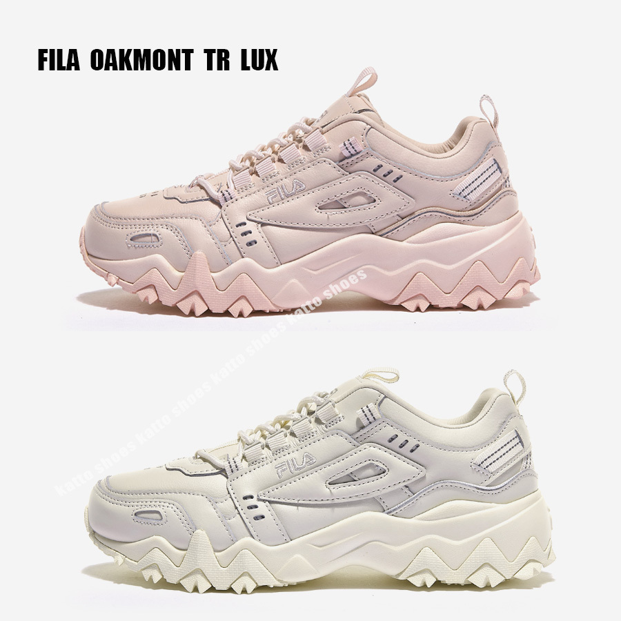 FILA★OAKMONT TR LUX★レトロ★本革★厚底★兼用★2色