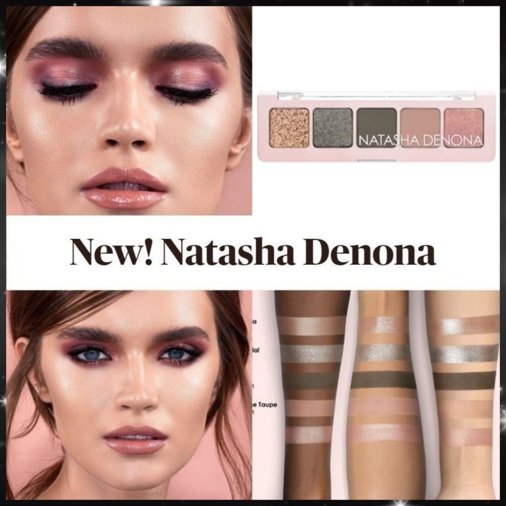 新作【NATASHA DENONA】ミニ レトロ アイシャドウ パレット