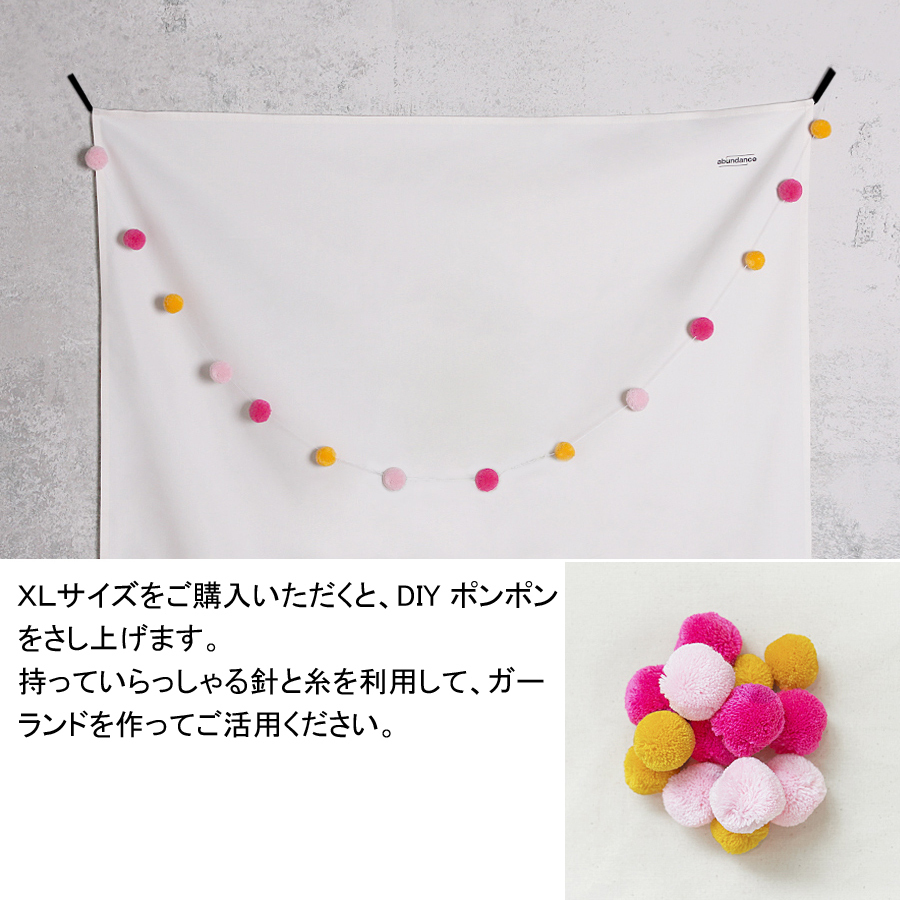 【abundance】少女の日常 ファブリックポスター(XL)_150X103cm