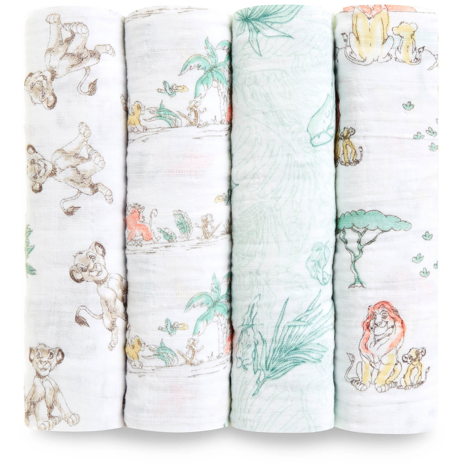 関税.送料込 aden + anais Classic Swaddles - 4 P おくるみ