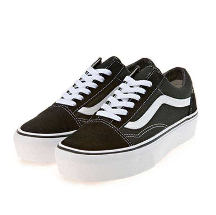 【VANS】バンズOLD SKOOL PLATFORM 厚底 ／身長アップ4Cm↑