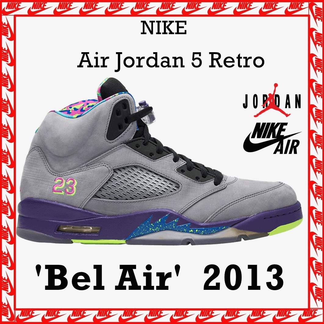 スニーカー NIKE Air Jordan 5 Retro 'Bel Air' 2013 SS 13