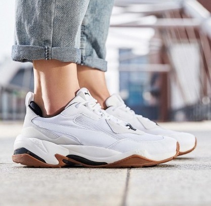 ★送料・関税込★PUMA★THUNDER FASHION 2.0★兼用★ホワイト系 ☆送料・関税込☆PUMA☆THUNDER FASHION 2.0☆兼用☆ホワイト系