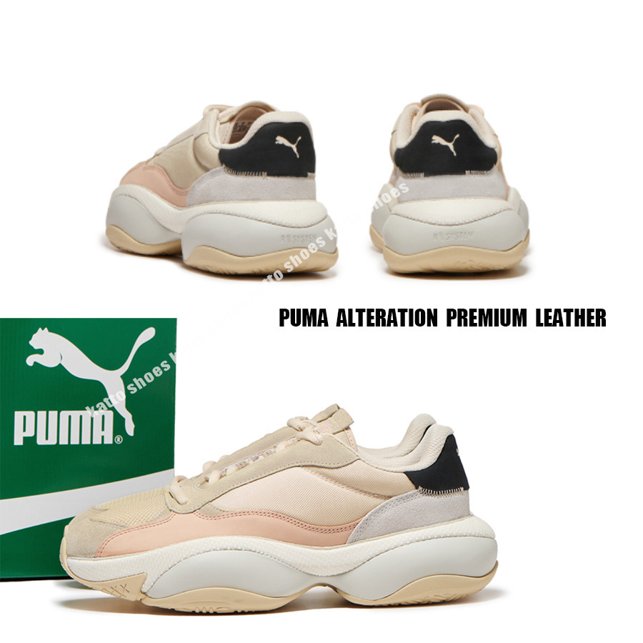 PUMA★ALTERATION PREMIUM LEATHER★PEBBLE-PINK SAND★兼用