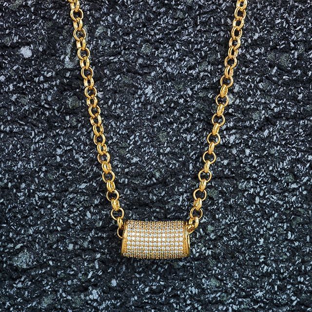 大注目【Dean Davidson】海外セレブ愛用★PAVE TUBE NECKLACE