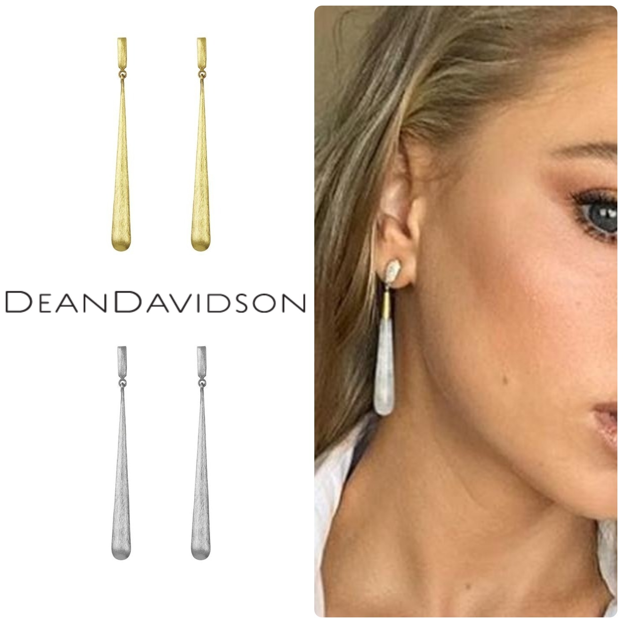 大注目！【Dean Davidson】海外セレブ愛用★REIGN EARRINGS