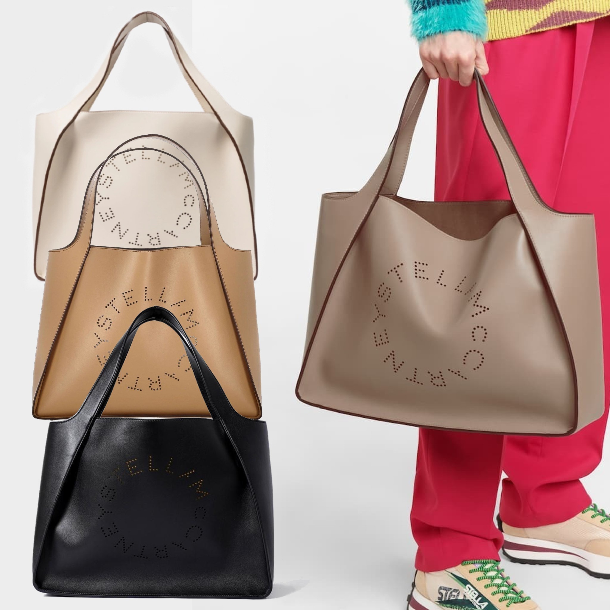 【関税送料込み】Stella McCartney ステラ ロゴ トート バッグ