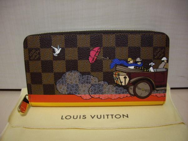 LV◇ジッピー・ウォレット☆ダミエ・イラスト【N61240】新品