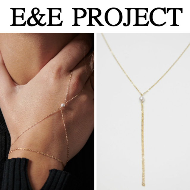 【送関込】E&E PROJECT★ 2WAY★ ミニパールハンドチェーン