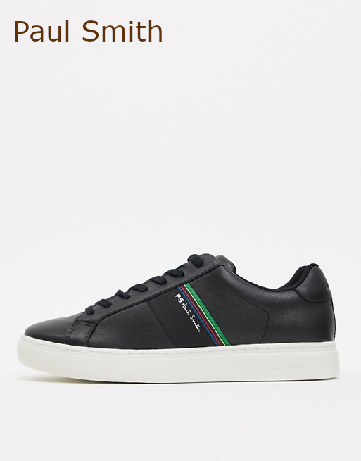 ポールスミス】Paul Smith Rex レザースニーカー ブラック (Paul