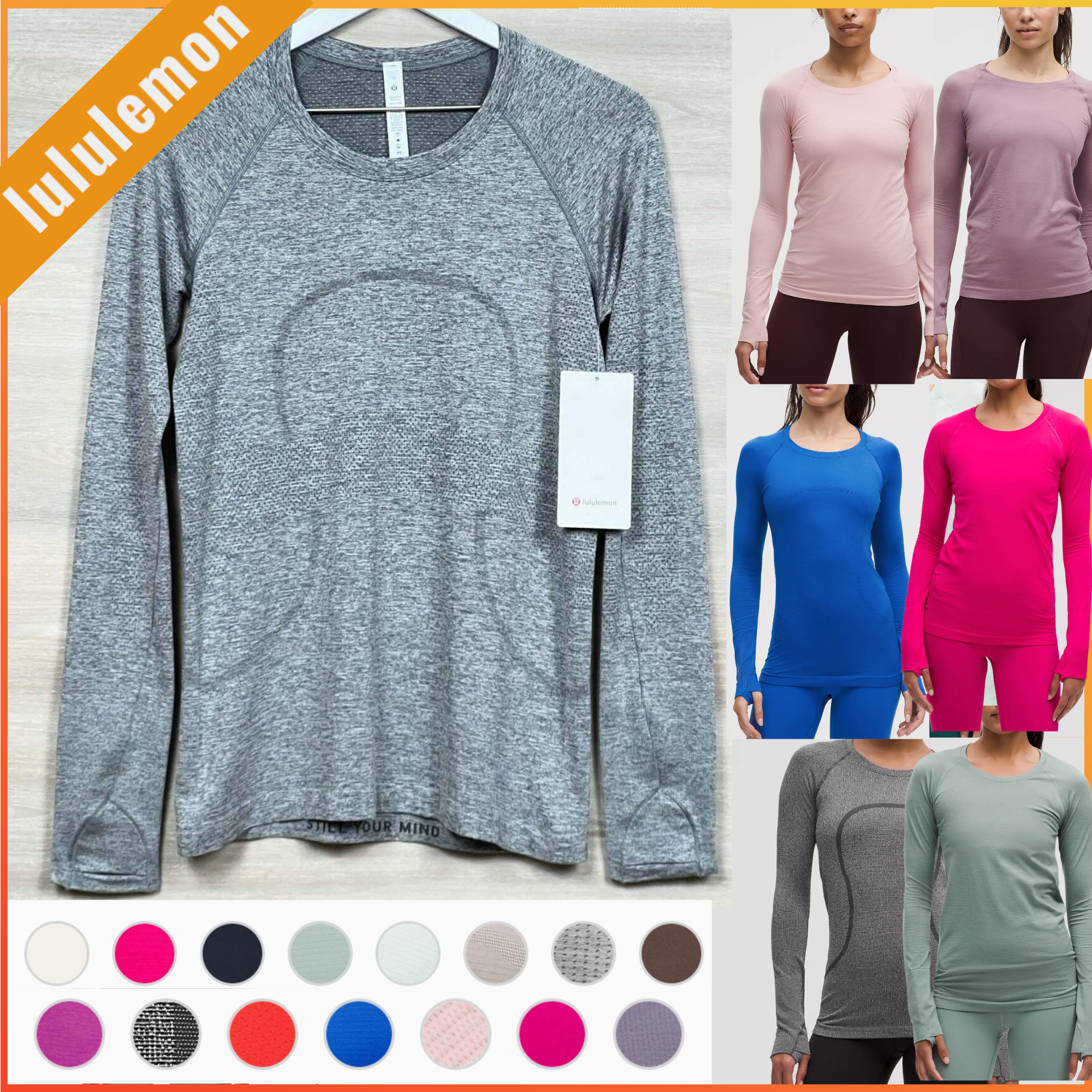 Lululemon Swiftly Tech Long Sleeve 2.0 Size 6 Dark Lavender