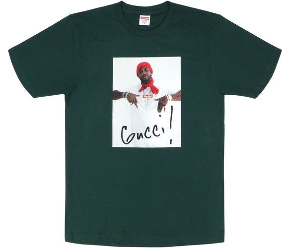 Supreme Gucci Mane Tee Green シュプリーム グッチメイン 半袖