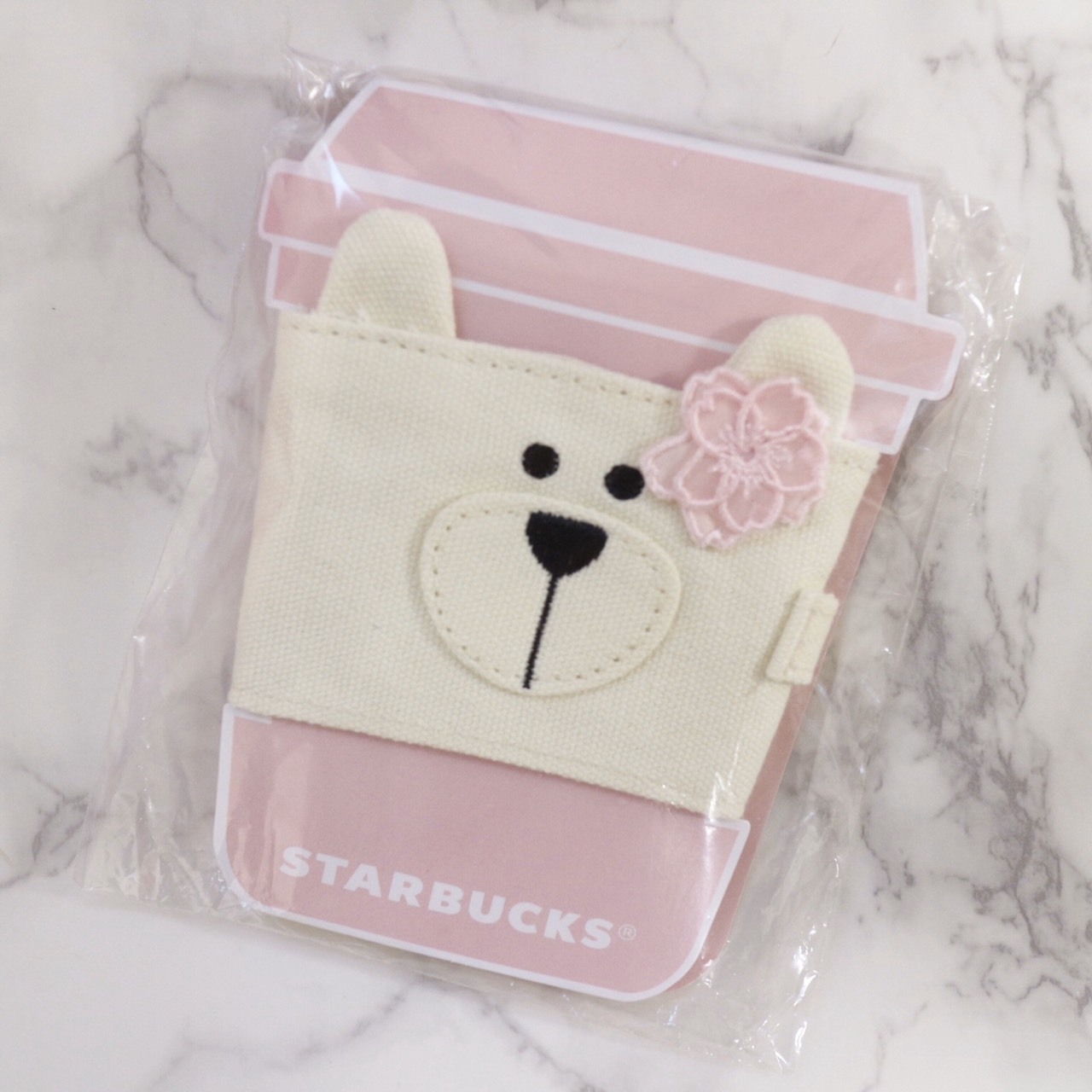台湾スターバックス(Starbucks)ドリンクホルダー 熊 さくら 最大半額